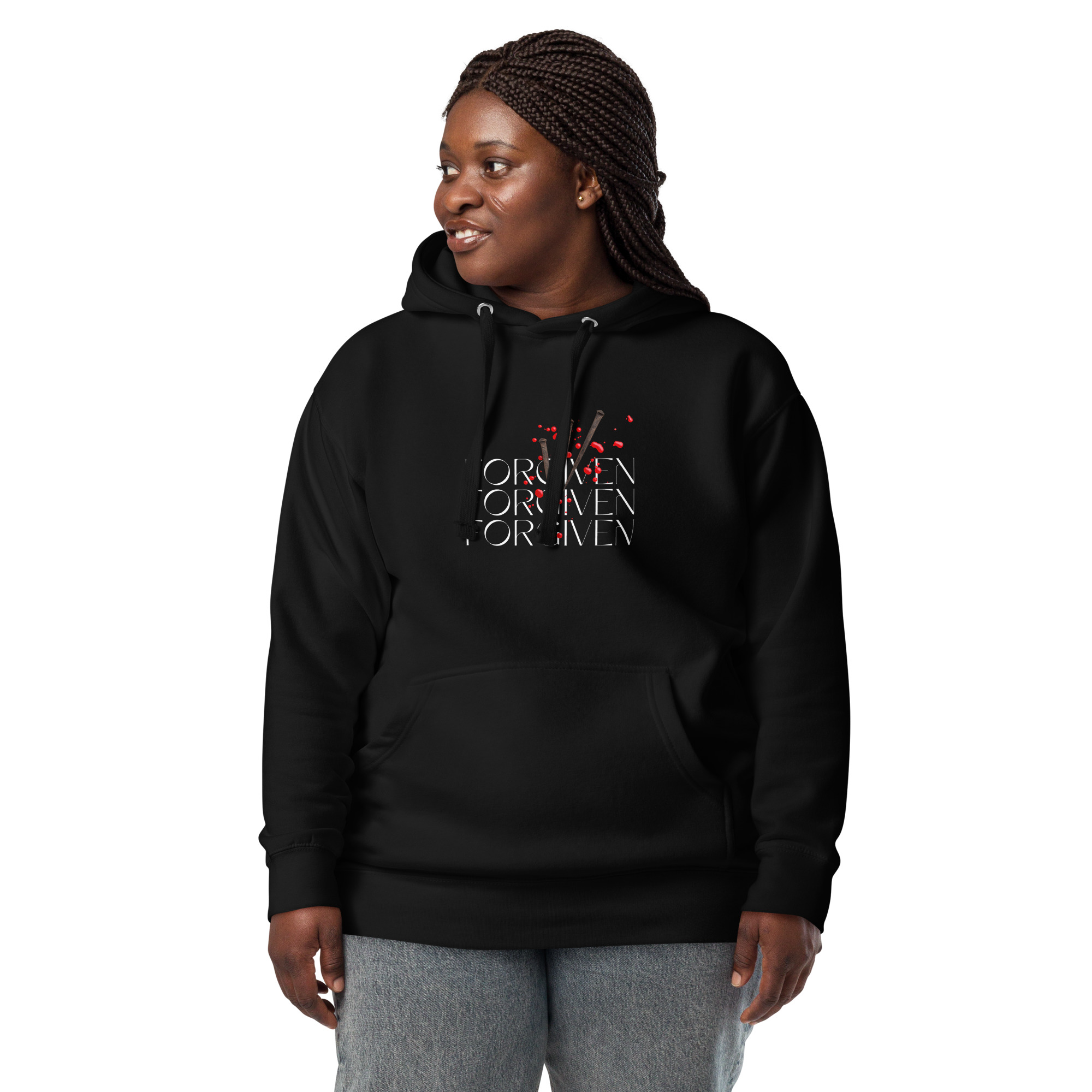 Forgiven Unisex Hoodie - Image 2