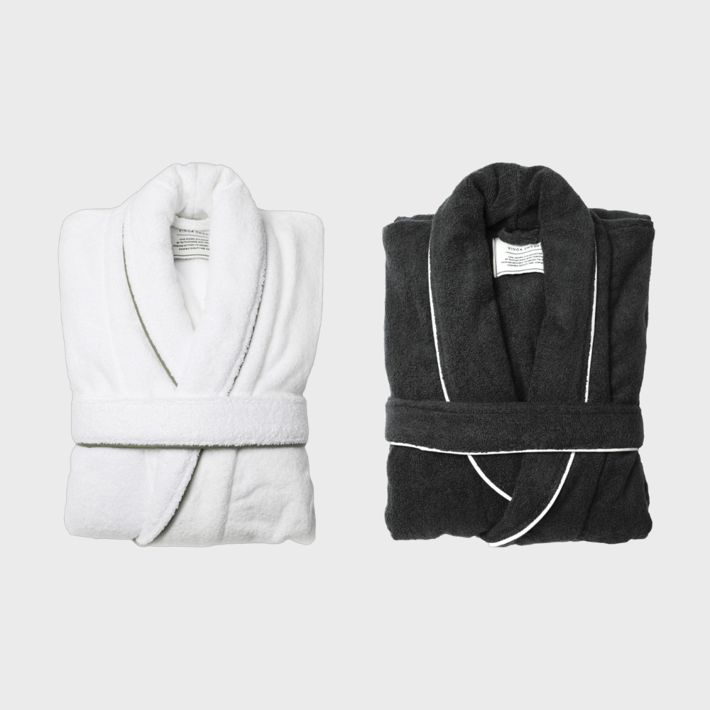 VINGA Harper Classic Cotton Robe
