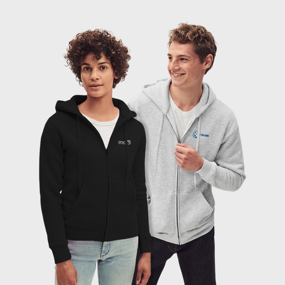 Fruit of the Loom | Premium Hooded Sweat Jacket Lightweight