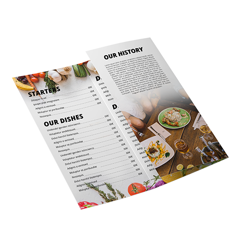 Tri-Fold Menus