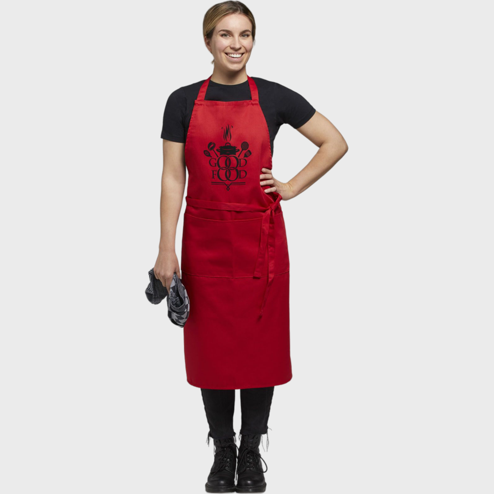 Viera Kitchen Apron with Pockets