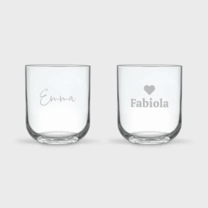Personalised Water Glass
