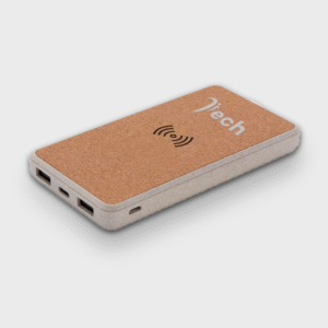 Cork Wheatstraw 8.000mAh Wireless Powerbank