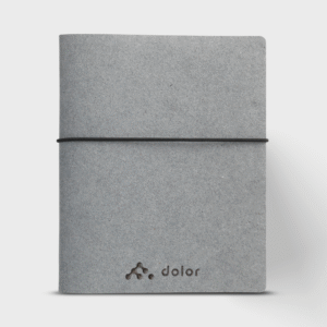 Recycled Textile Refillable Paper Notebook A5