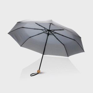 RPET 190T Pongee Bamboo Mini Umbrella