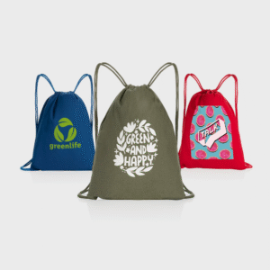 Recycled Cotton Drawstring Bags