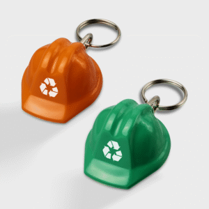 Hat-shaped Recycled Keychain