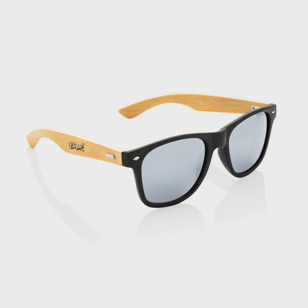 Bamboo and RCS Recycled Plastic Sunglasses