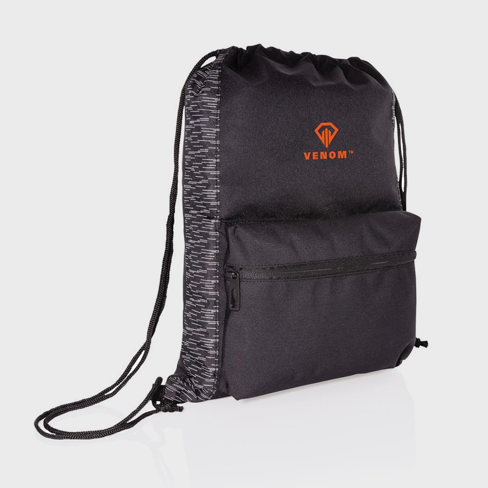 Reflective Drawstring Backpack