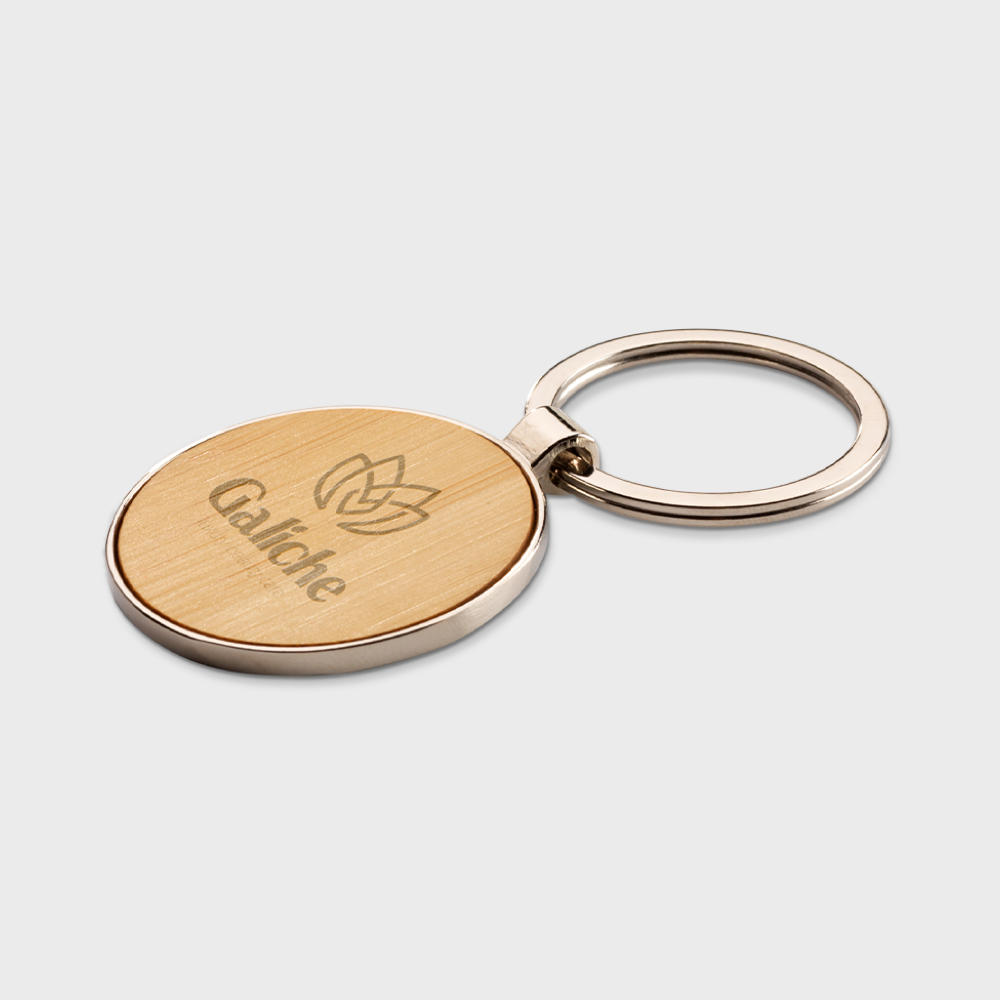 Bamboo Keyring