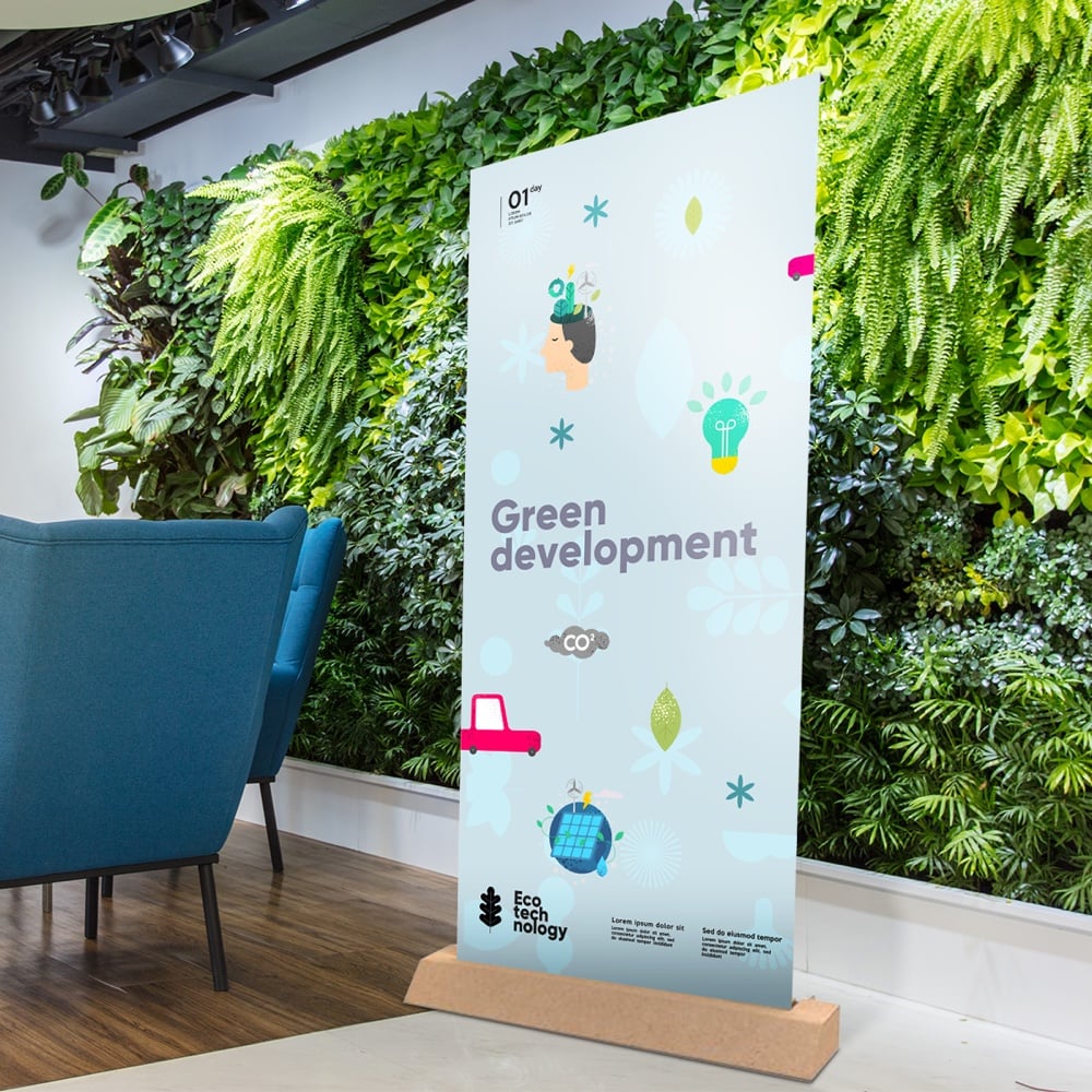 Cardboard Roller Banners