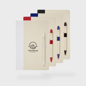 Milk Carton Notebook with Pen