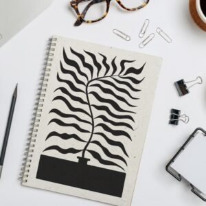 A5 Elephant Grass Wire-O Notebook