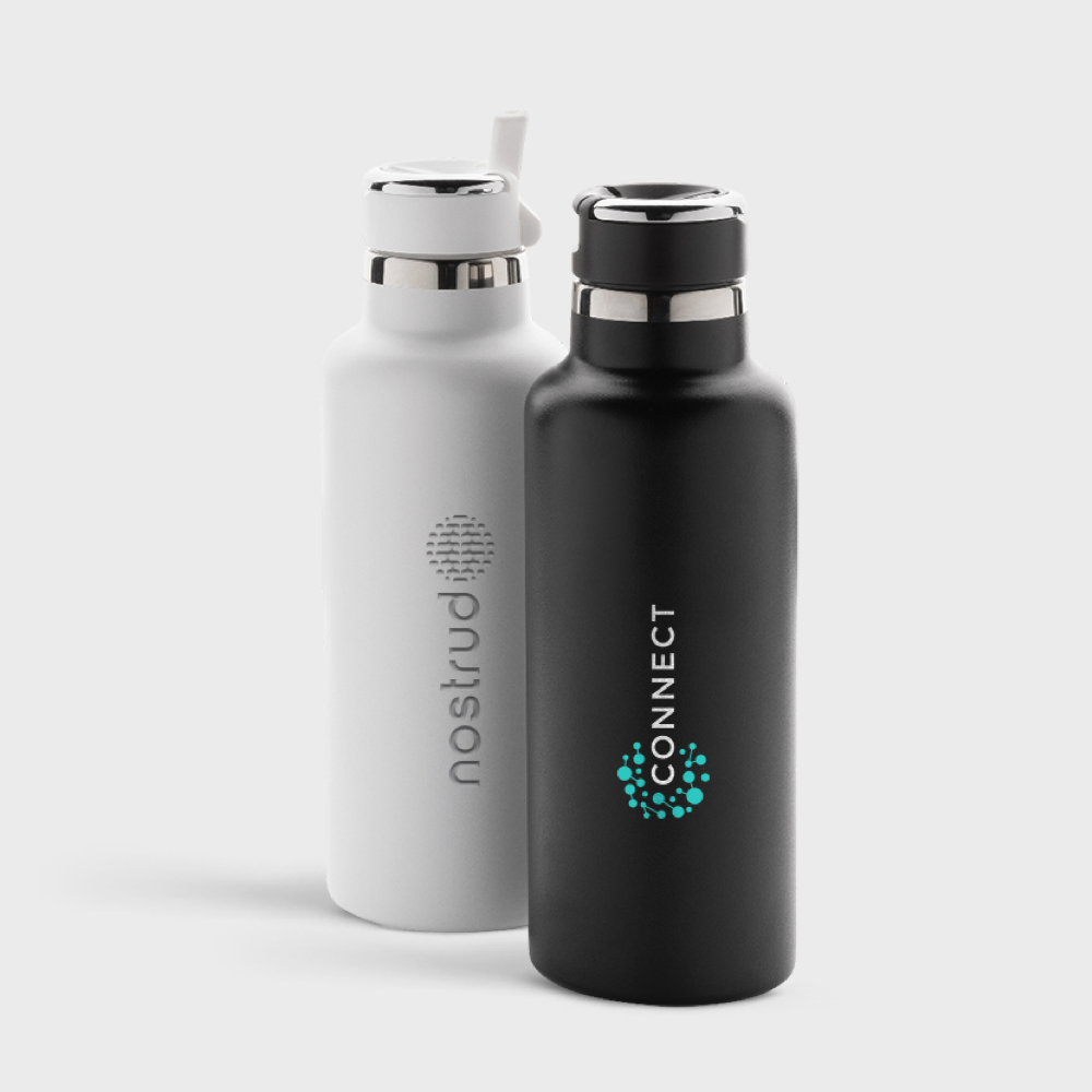 RCS Recycled Stainless Steel Vacuum Bottle with Spout