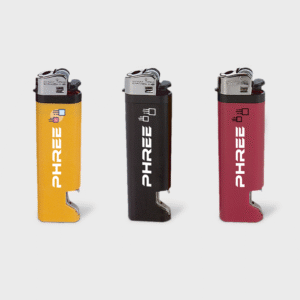 Lighter bottle opener