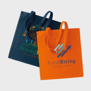 Long Handle Cotton Bags - Full Colour