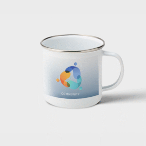 Enamel mug full colour