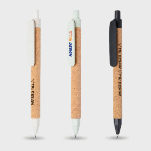 Recycled Wheat Straw Fibre and Cork Pen