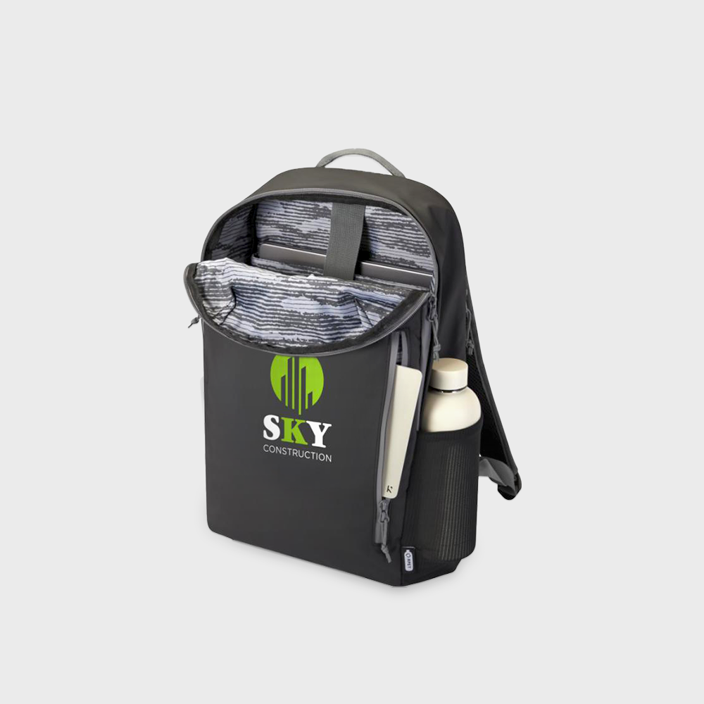 15 inch GRS Recycled Water Resistant Laptop Backpack