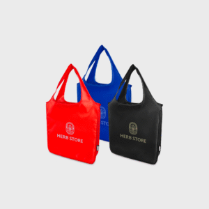 Ash RPET Large Foldable Tote Bag