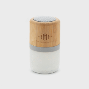 Bamboo Colour Changing Speaker Light