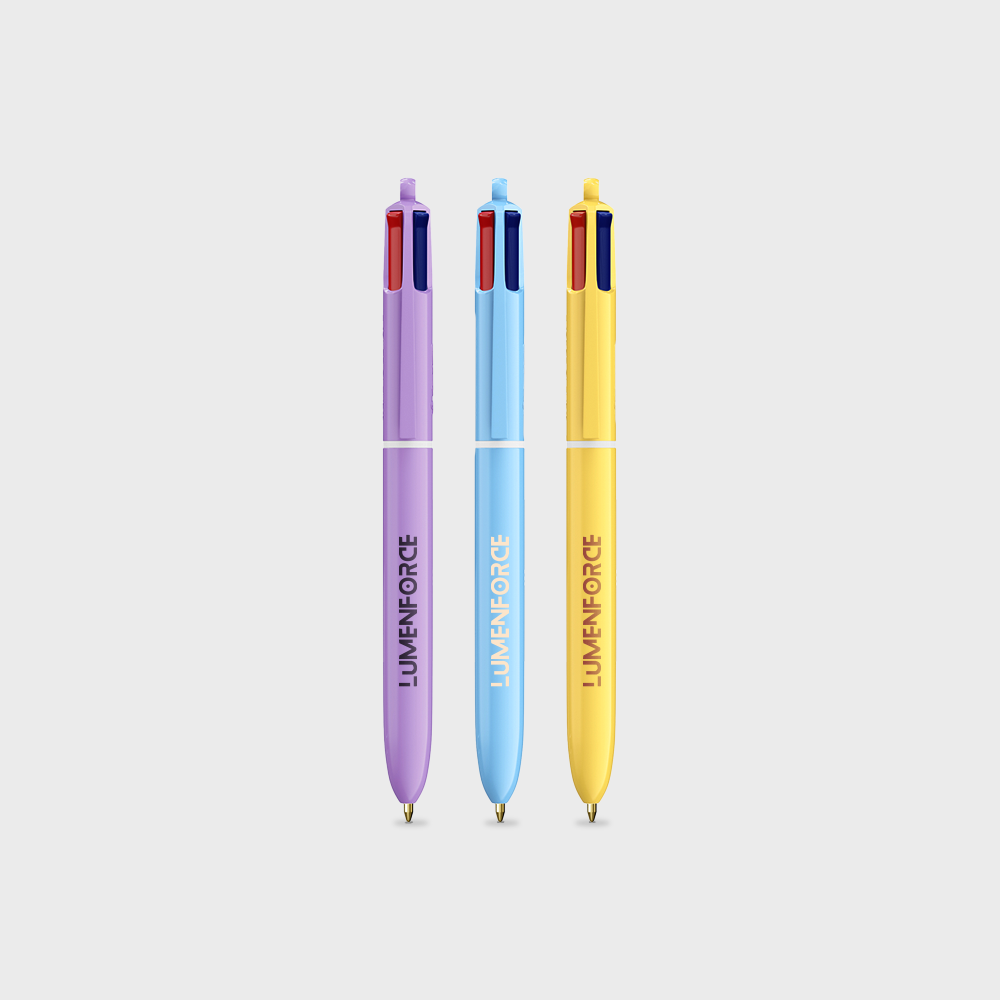 BICĀ® 4 ColoursĀ® Pastel Pen