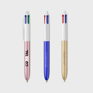 BIC 4 Colours Shiny Pen