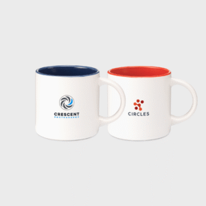 Mug with Matte Exterior and a Coloured Gloss Interior