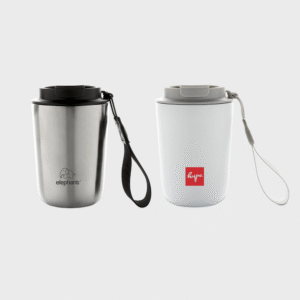 RCS Recycled Stainless Steel Vacuum Tumbler with Lanyard