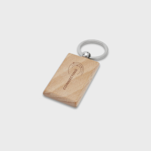 Gian Beech Wood Keychain
