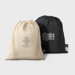 Gift Pouch GRS Recycled Cotton Medium | 25 x 30 cm