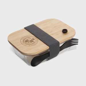 Glass Lunchbox with Bamboo Lid