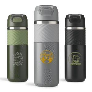 Recycled Steel Bottle with Drinking Spout