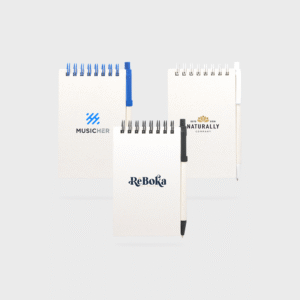 Recycled Milk-Cartoon A6 Notebook with Pen