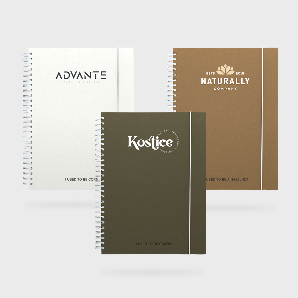 Agricultural Waste Hardcover Notebook