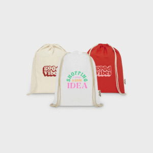 Oregon GRS Recycled Cotton Drawstring Bag