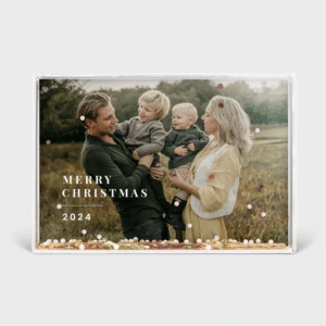 Personalised Confetti Picture Frame