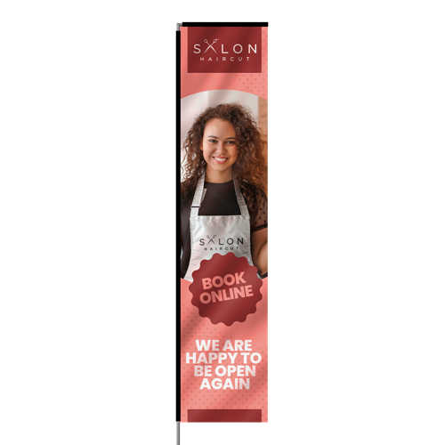 Rectangle Beach Flag