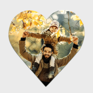 Heart-Shaped Jigsaw Puzzle