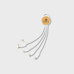 RCS Recycled TPE Bamboo Ontario 6-in-1 Cable