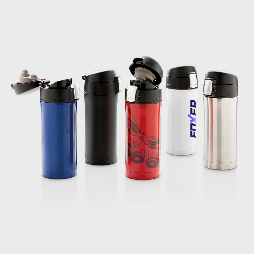RCS Recycled Stainless Steel Easy Lock Vacuum Mug
