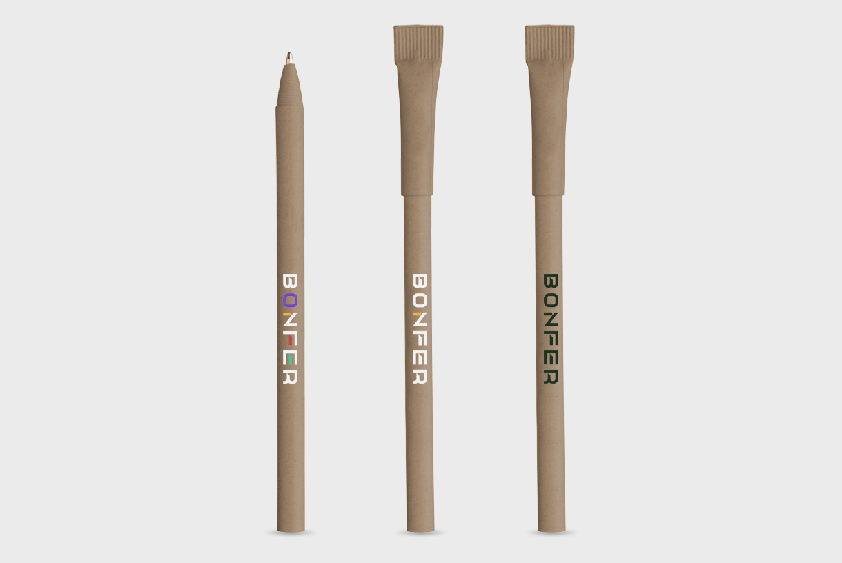 Brown Recycled Paper Pen