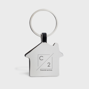 RCS Recycled Zinc Alloy House Keyring