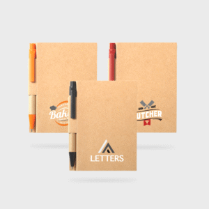 Eco Paper Notebook with Pen