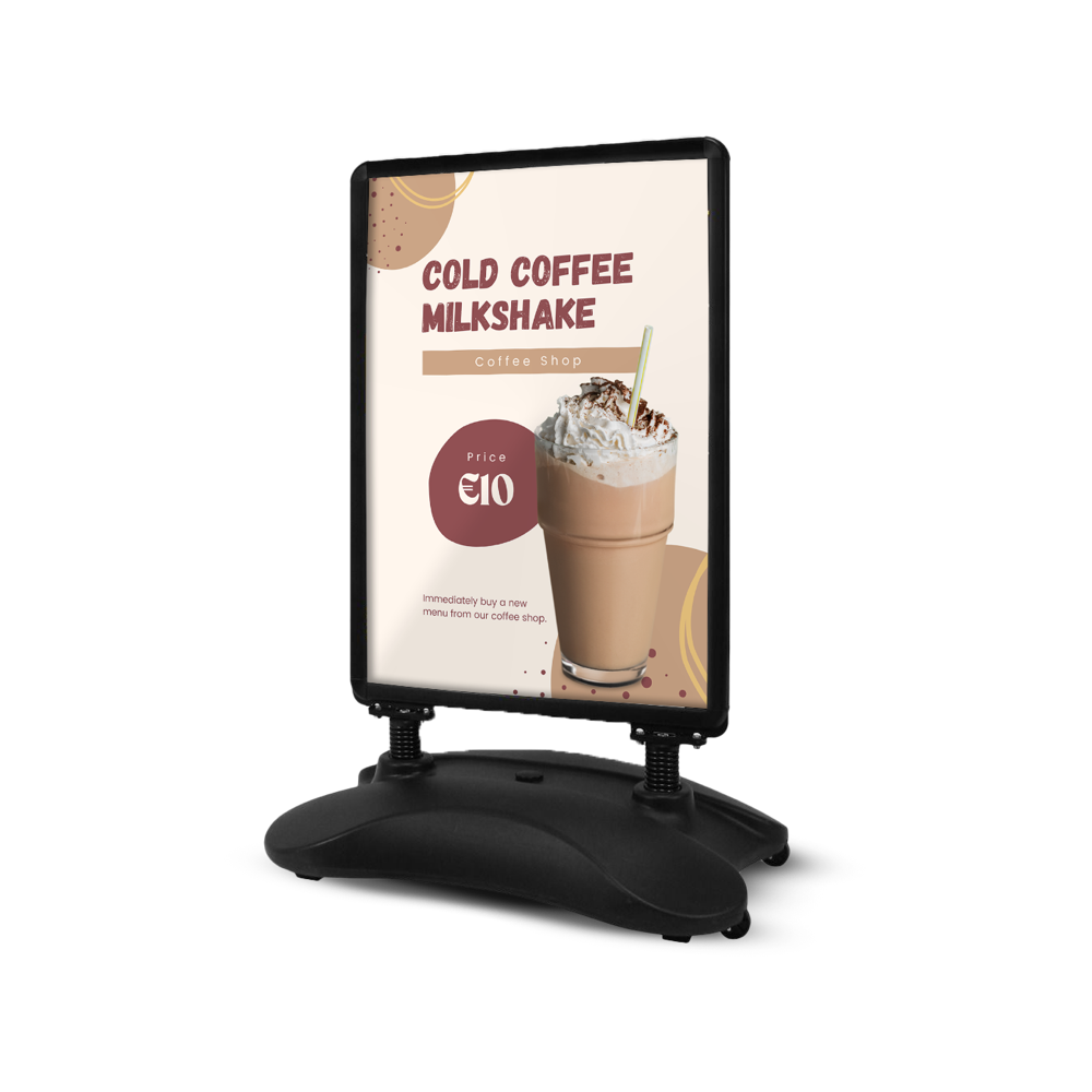 Water Base Pavement Signs